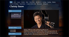 Desktop Screenshot of christysnow.com